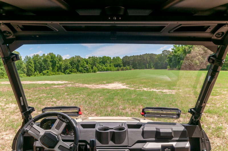 Seizmik 13+ Polaris Ranger 900/1000 XP/Crew Full-Size Pro-fit Tool-Less Windshield Vented Poly UV