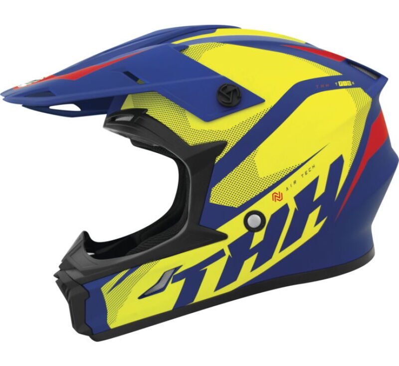 THH Helmets T710XR Airtech Blue/Yellow - XS