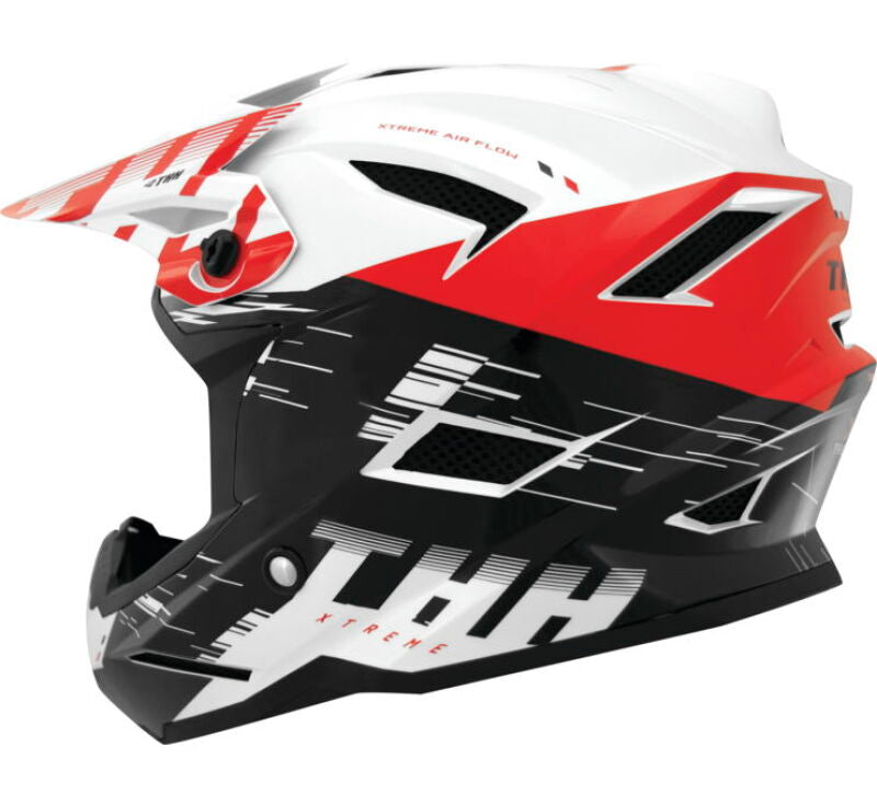 THH Helmets T-42 BMX Xtreme White/Red - XS