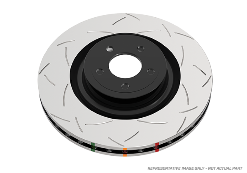 DBA 02-08 Porsche 911 GT2 (w/Iron Rotor) Front 4000 Series Slotted Rotor