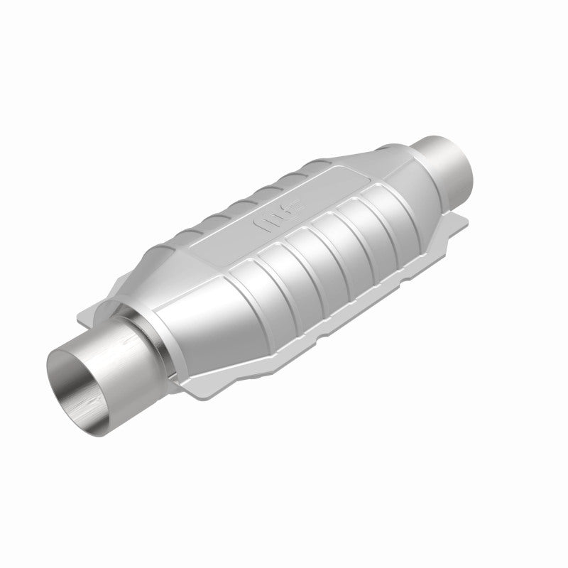 MagnaFlow Univ Cat Conv 2.25in Inlet/Outlet Ctr/Ctr Oval 12in Body L x 6.5in W x 16in Overall L