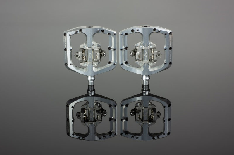Renthal Cycle Revo- DHC Pedal- Polished Silver
