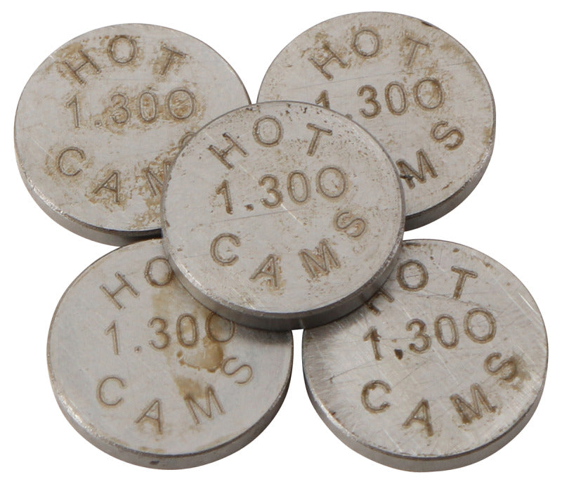 Hot Cams 04-08 400 DVX/02-16 CRF 450 R 1.300mm Shim Kit - 5 Pack
