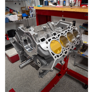 2018 Ford Mustang TSP Forged 5.0L Coyote Gen 3 Short Block - Resleeved