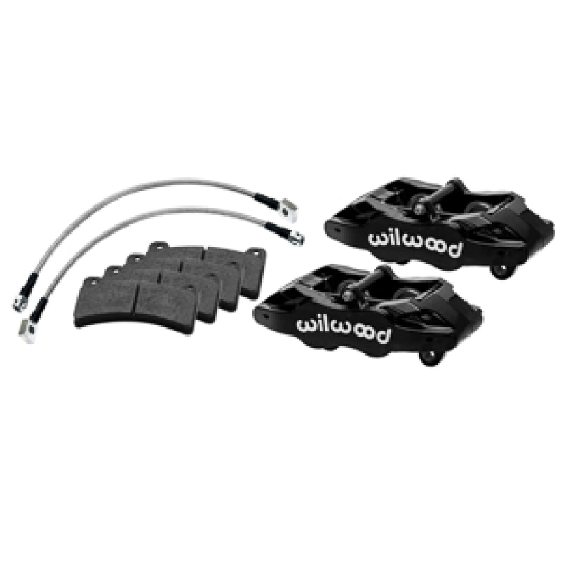 Wilwood 97-04 Corvette C5 All/05-13 C6 Base Models DPC56 Rear Caliper Kit - Black
