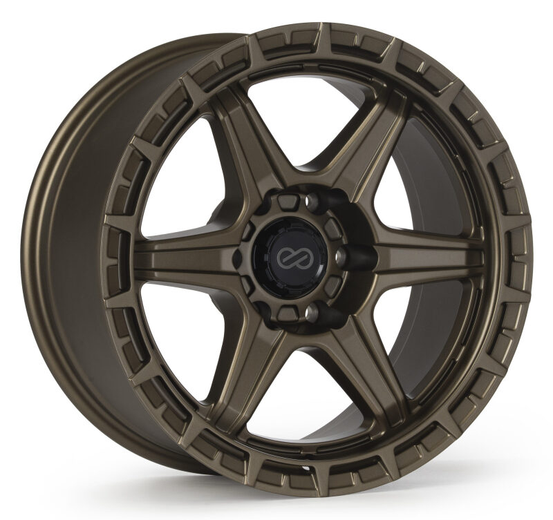 Enkei Trail-Finder 17x9 / 6x139.7 BP / ET-12 / 106.1mm Bore - Matte Bronze Wheel