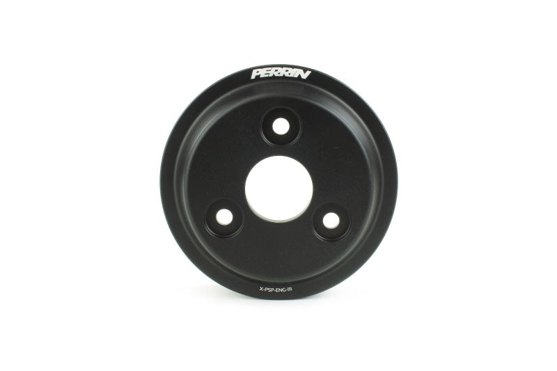 PERRIN 15-21 Subaru WRX / 18-20 Crosstrek / 14-18 FXT Lightweight Water Pump Pulley - Blk