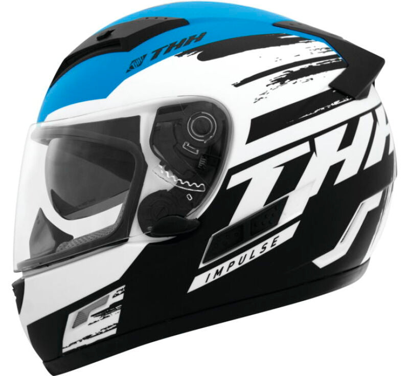 THH Helmets TS-80 Impulse Black/Blue - XS