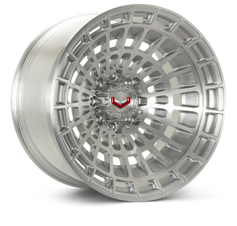 Vossen LCX-04 24x12 - 8x165.1 - ET44 - Ultra Deep - 125.1 - Brushed Gloss Clear Wheel