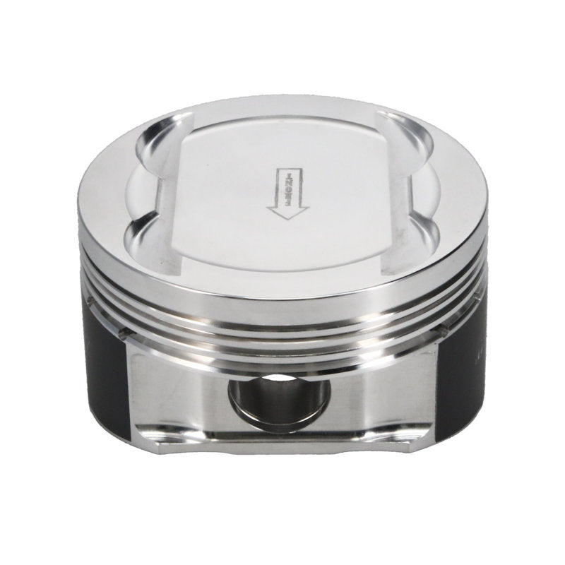 Manley Ford 3.7L Cyclone 3.780in Bore -5.0cc Dish (9.5:1 Comp) Coated Piston Set