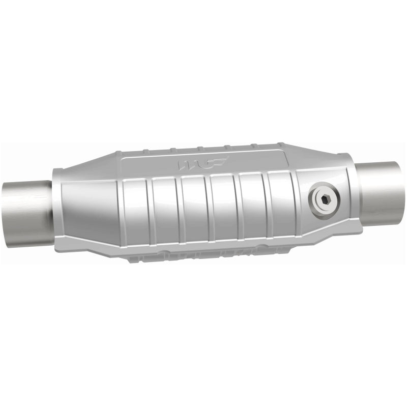 MagnaFlow Universal Catalytic Converter 3in In/Out Center/Center Oval w/ 02 Sensor