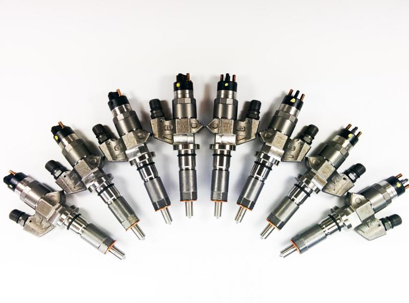 DDP 01-04 Chevrolet Duramax 6.6L LB7 Reman Injector Set - 200hp (100% Over)