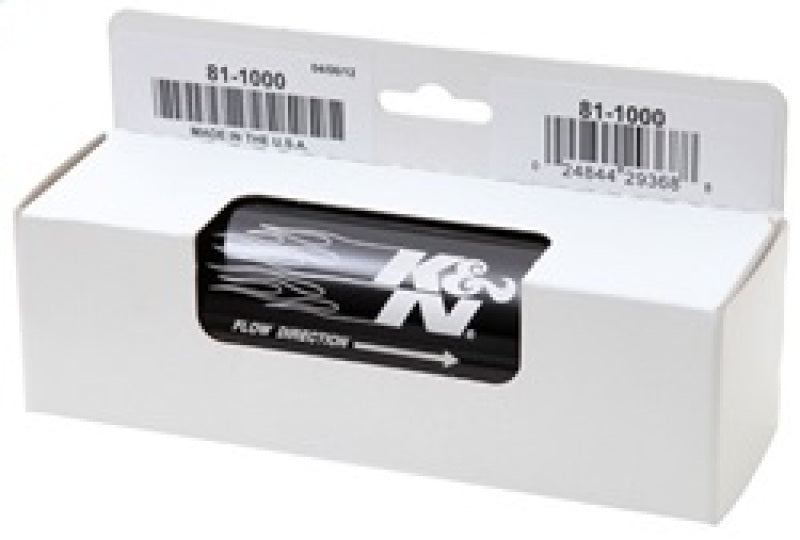 K&N 2in OD x 6in L 6AN 25 Micron In-Line Fuel/Oil Filter