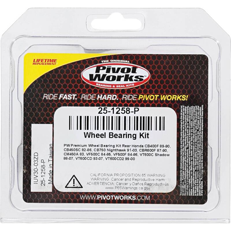 Pivot Works Premium Wheel Bearing