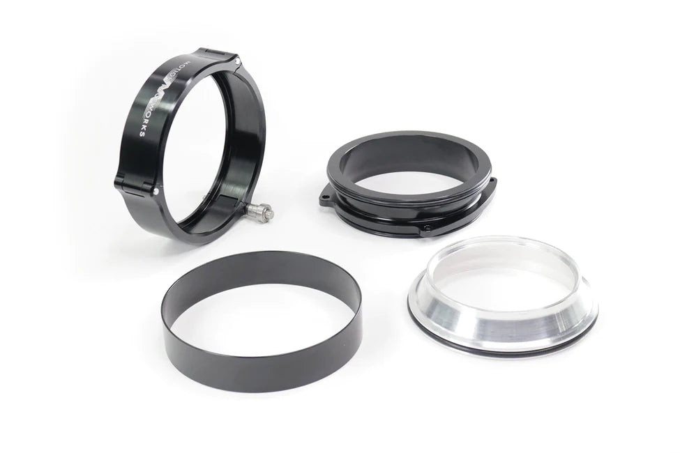 Quick Seal 3.5" Connector w/ Clamp for ICON 92mm Throttle Body