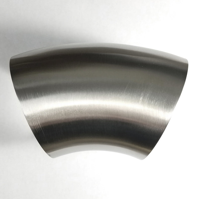 Stainless Bros 1.625in Inconel 625 45 Deg Mandrel Bend Elbow 1.5D - .047in Wall - No Leg