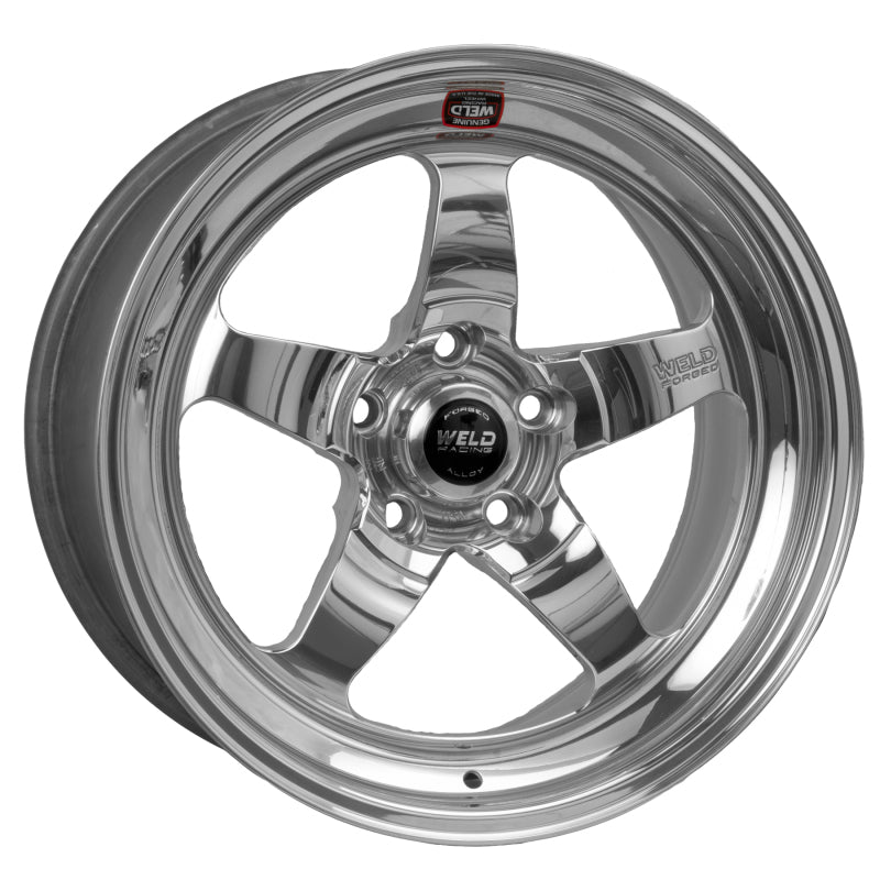 Weld S71 18x10 / 5x120.65 BP / +69mm Offset / Street RT-S Series - Polished