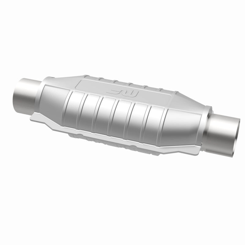MagnaFlow Univ Cat Conv 2.25in Inlet/Outlet Ctr/Ctr Oval 12in Body L x 6.5in W x 16in Overall L