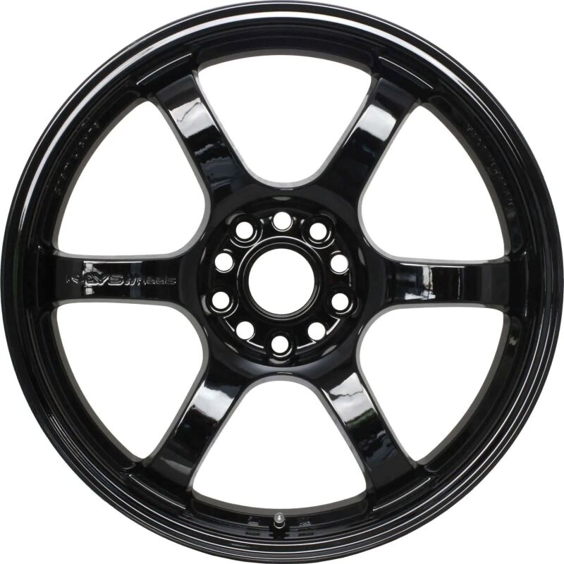 Gram Lights 57DR 18x9.5 +38 5x114.3 Glass Black Wheel (Min Order Qty 20)