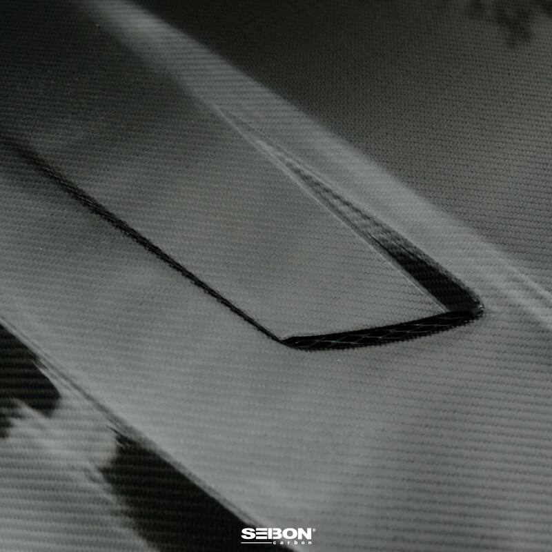 Seibon 22-23 Volkswagen Golf GTI/R TM-Style Carbon Fiber Hood