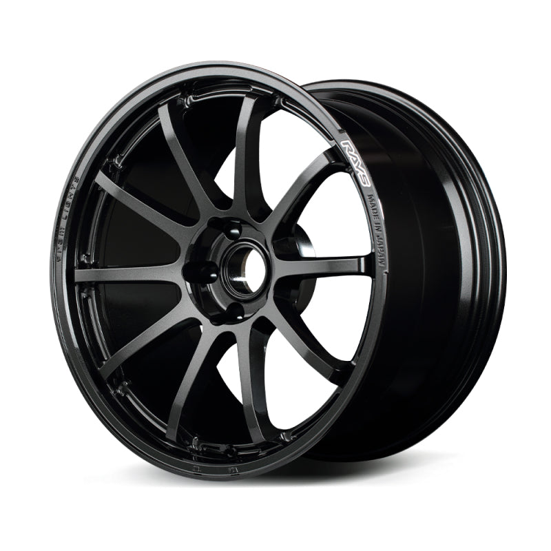 Gram Lights 57NR 18X8.5 +38 5x114.3 Glass Black Wheel