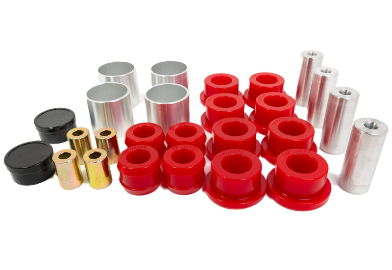 Energy Suspension 12-20 Tesla Model S Rear Control Arm Bushing Set - Red