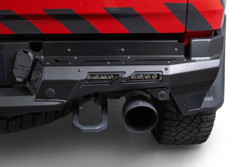Addictive Desert Designs2025 Ram RHO Phantom Rear Bumper - Hammer Black Powder Coat