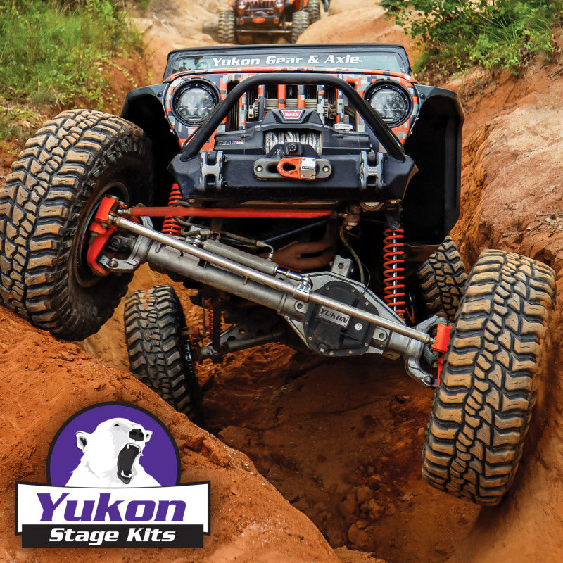 Yukon Gear Re-Gear & Install Kit Stage 4 Package for Jeep JL/JT Dana 44 4.56 Ratio