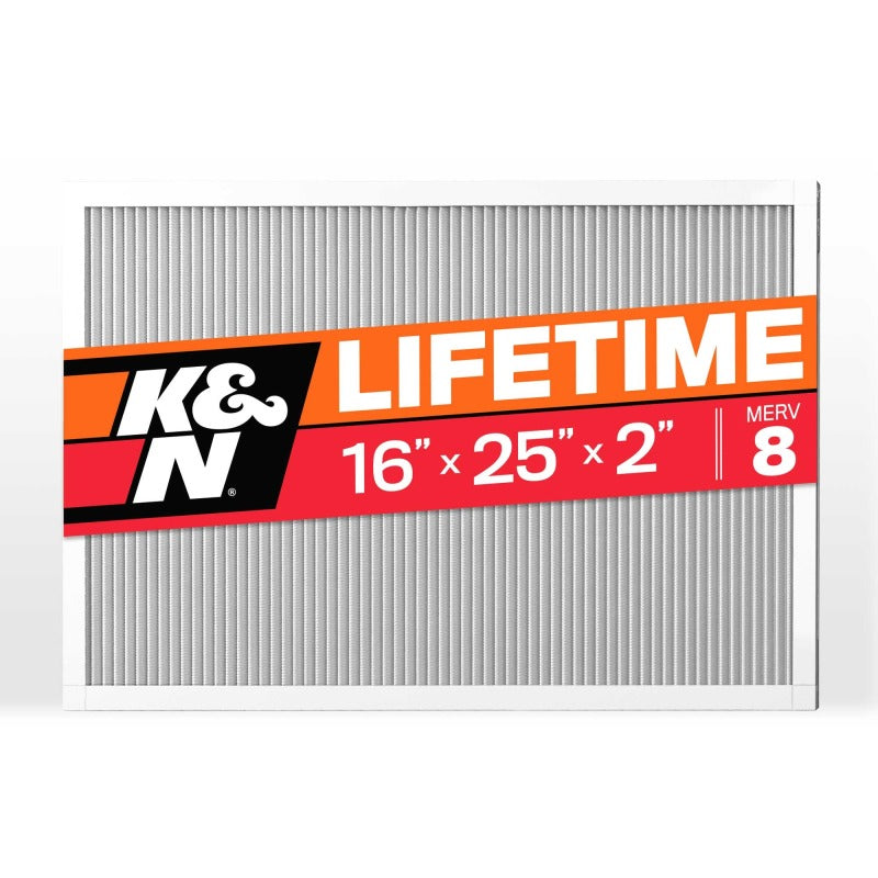 K&N HVAC Filter 16 X 25 X 2 Merv 8