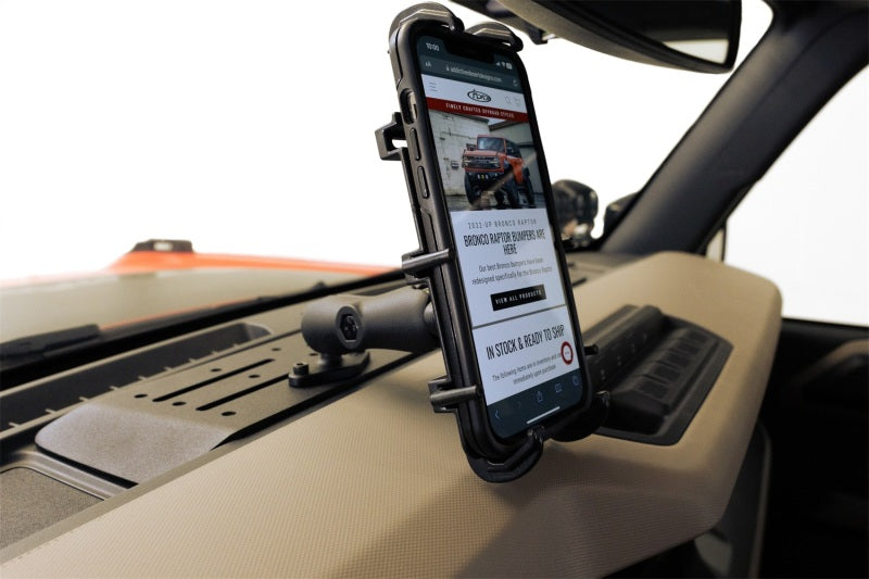 Addictive Desert Designs21-23 Ford Bronco & Bronco Raptor Digital Device Dash Mount