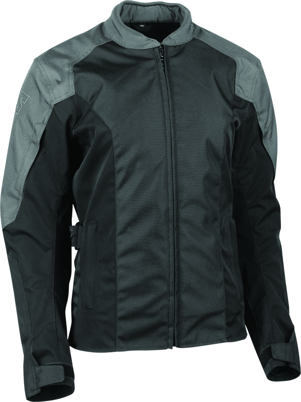 Speed and Strength Mad Dash Jacket Womens Black/Grey - Medium