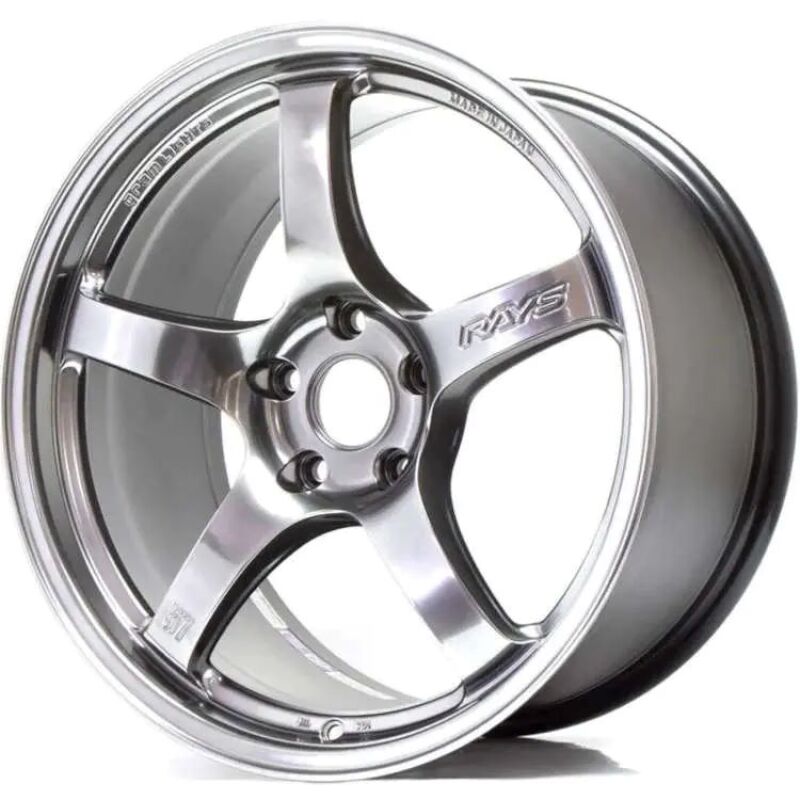 Gram Lights 57CR 19x9.5 +25 5x114.3 Grace Silver Wheel (Special Order/ MOQ 20)