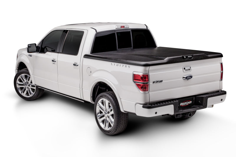 UnderCover 14-18 Chevy Silverado 1500 (19 Legacy) 6.5 ft Elite Bed Cover - Black Textured