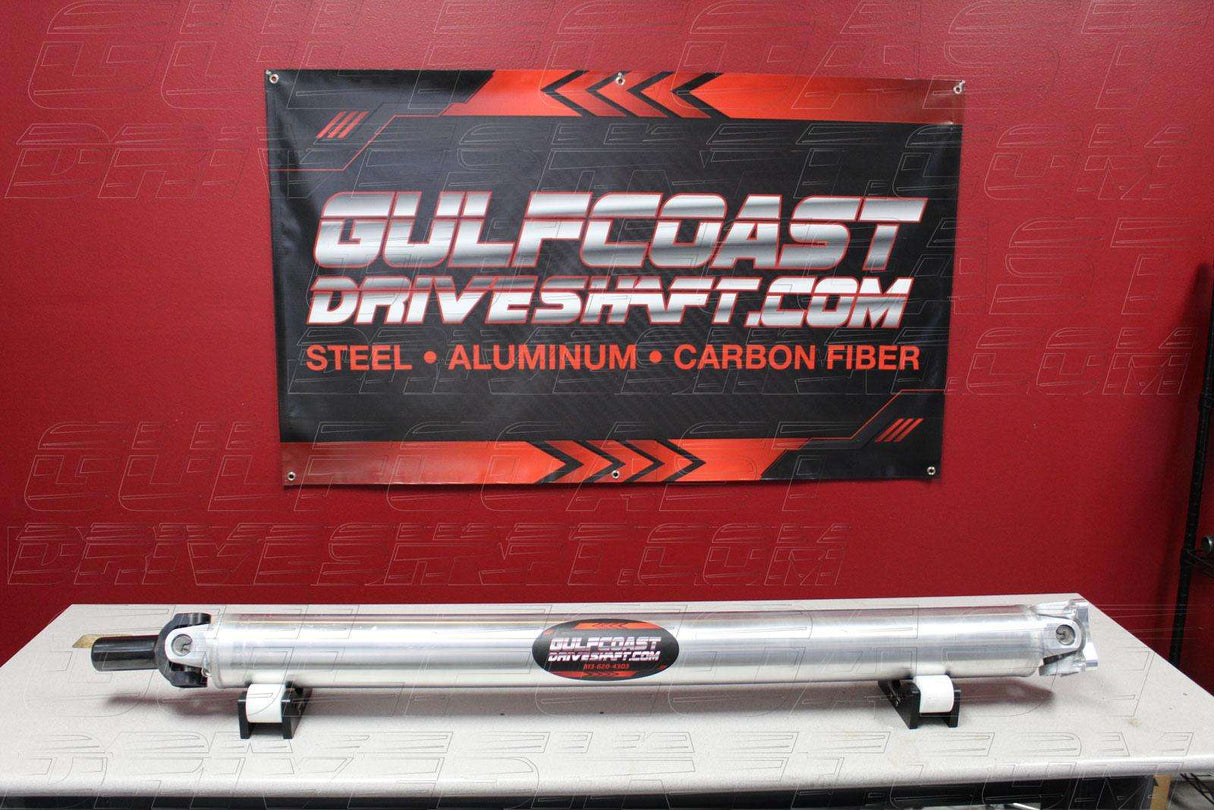 2015+ Ford F150 5.0L 4WD Reg Cab Shortbed 4” 1350 Series Aluminum Slip Shaft DS-F1504W-SB4A