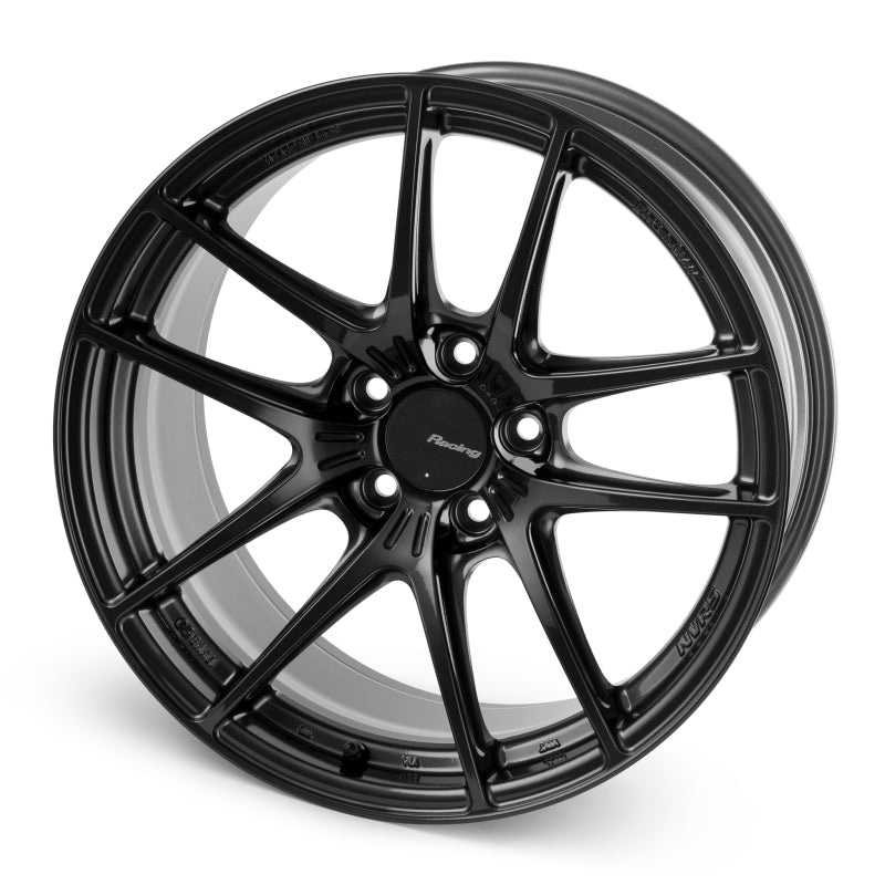 Enkei NVR5 18x9.5in / 5x112 BP / ET27 / 66.5mm Bore - Gunmetal Wheel