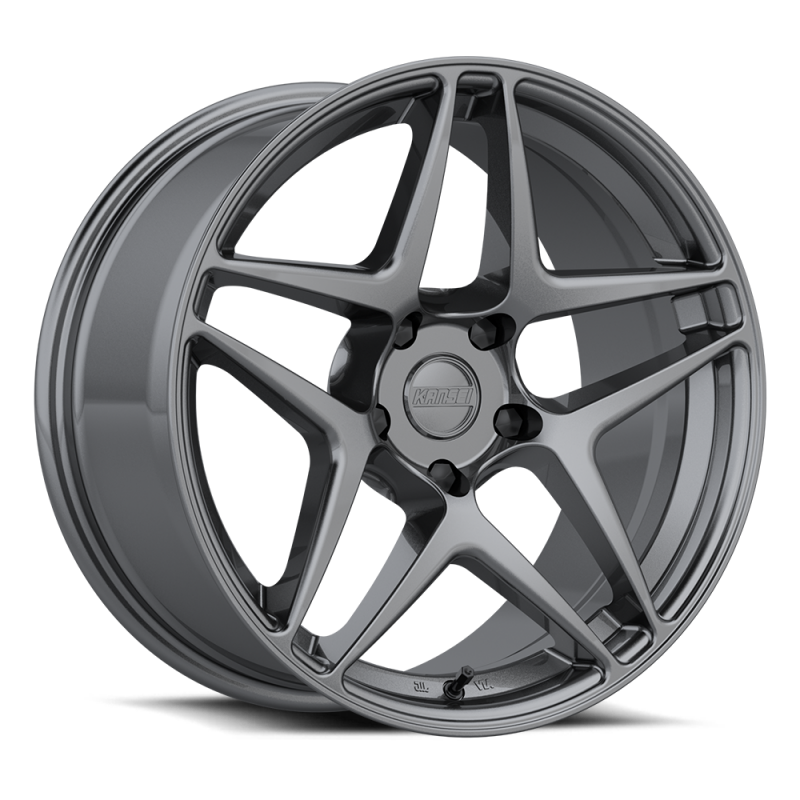 Kansei K15G Astro 18x8.5in / 5x108 BP / 35mm Offset / 63.4mm Bore - Gunmetal