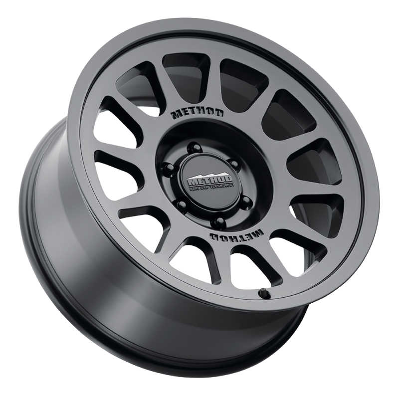 Method MR703 Bead Grip 18x9.0 -12mm 6X5.5 106.25mm CB - Matte Black