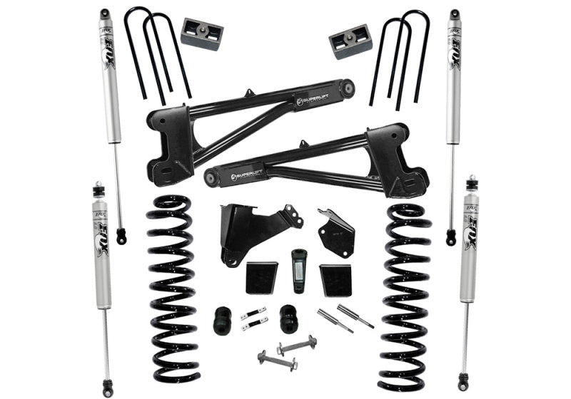 Superlift 05-07 Ford F-250 SuperDuty 4WD Diesel 6in Lift Kit w/ Repl Radius Arms/Fox 2.0 Shocks