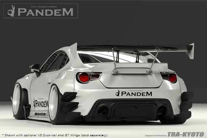 GReddy Scion FR-S Pandem Wide Body V3 Side Canards