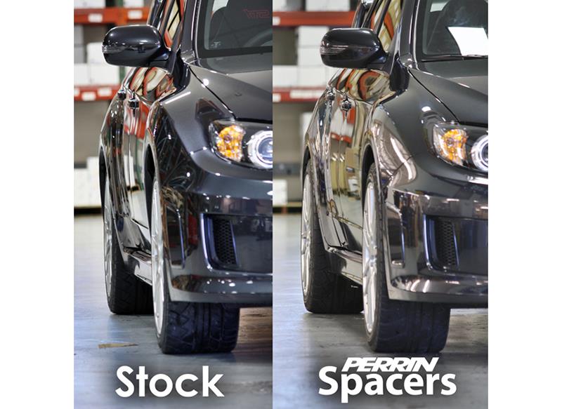 PERRIN Subaru/Toyota/Scion 15mm Wheel Spacers (Slip-On Style W/Studs) 5x114.3 & 5x100 56mm CB