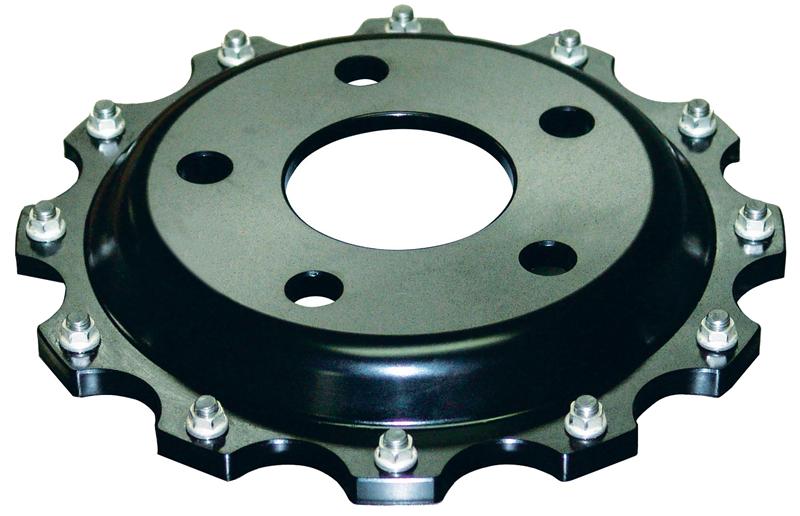 DBA 05-13 Chevrolet Corvette Base Front 5000 Series Drilled & Slotted Ring