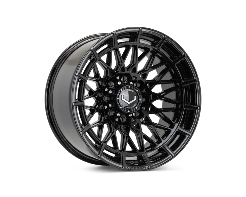 Vossen HFX-3 20x9 - 8x170 - ET0 - Deep Face - 125.1 - Gloss Black Wheel