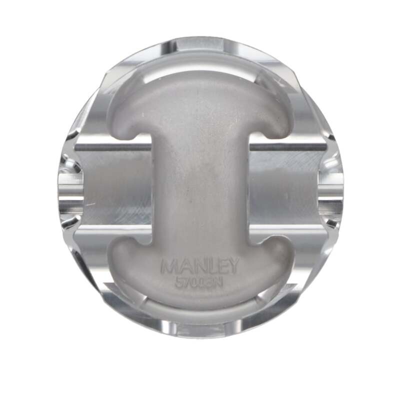 Manley 4.6L Ford Modular (2/4 Valve) 3.552in Bore 1.2in CD 11cc Turbo Tuff Dish Pistons - Set of 8