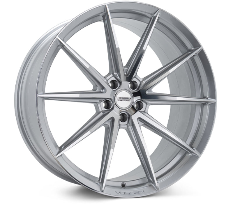 Vossen HFX-2 22x10.5 / 5x130 / ET20 / Deep Face / 84.1 - Silver Polished Wheel