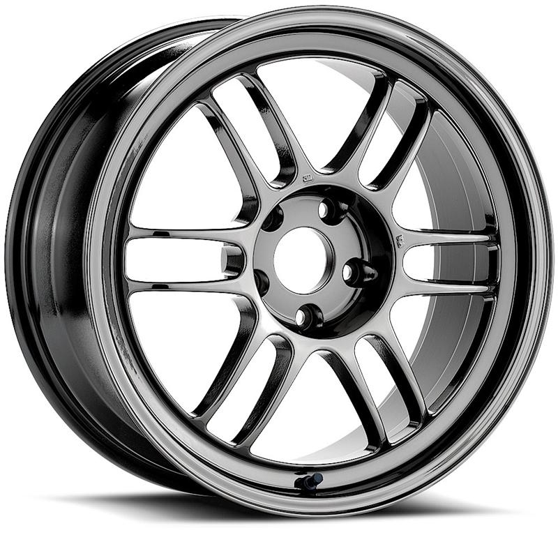 Enkei RPF1 17x7 4x100 43mm Offset 73mm Bore Brilliant Coating Wheel Miata 4-Lug/Honda & Acura 4-Lug