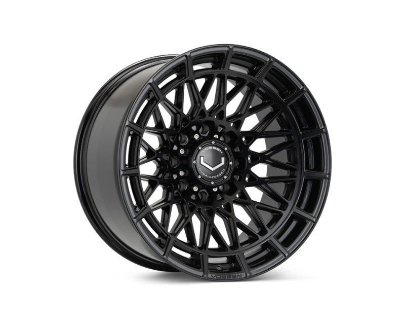 Vossen HFX-3 20x9 - 8x180 - ET18 - Deep Face - 124.3 - Satin Black Wheel