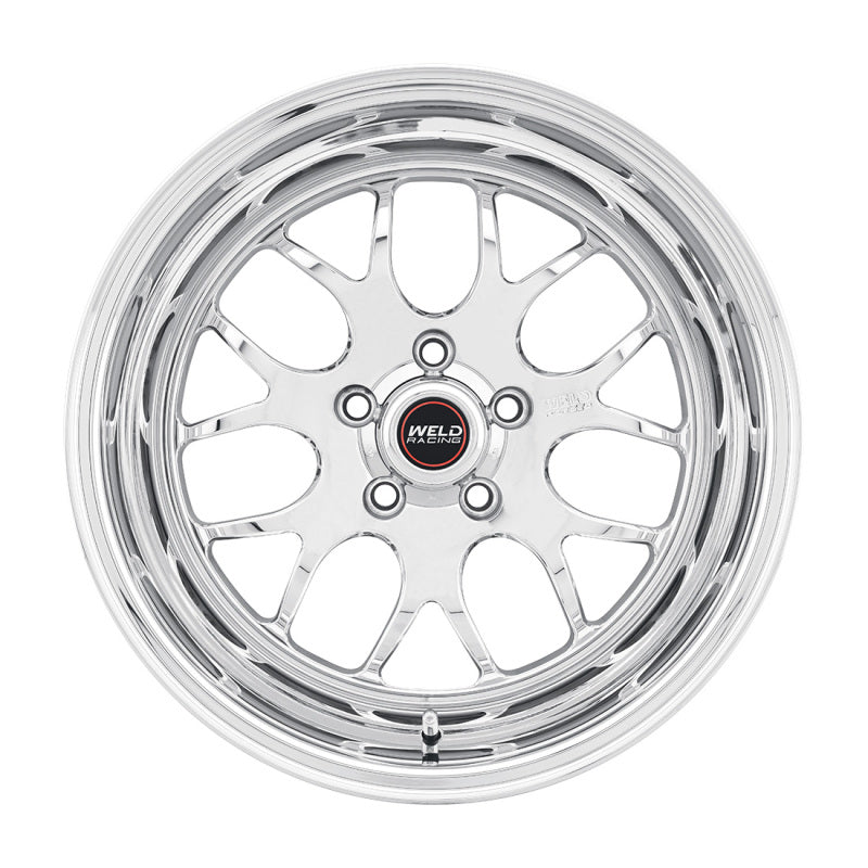 Weld S77 17x10 / 5x115 BP/ 6.7 BS Polished Wheel (High Pad) - Non-Beadlock
