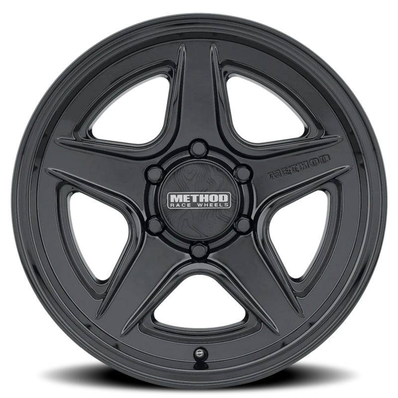 Method MR319 17x8.5 -0mm Offset 6x5.5 BP 106.25mm CB Gloss Black Wheel