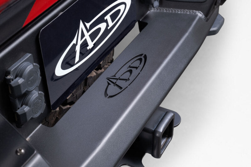 Addictive Desert Designs2025 Ram RHO Phantom Rear Bumper - Hammer Black Powder Coat