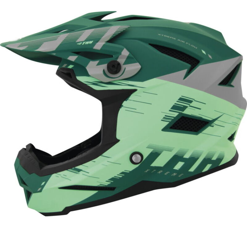 THH Helmets T-42 BMX Xtreme Turquoise/Green - Small